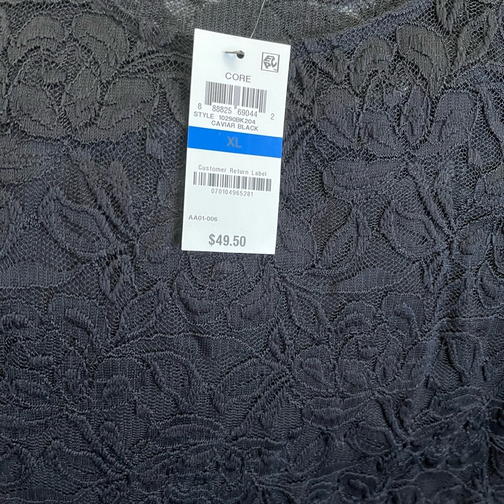 Material Girl black dress. New with tags